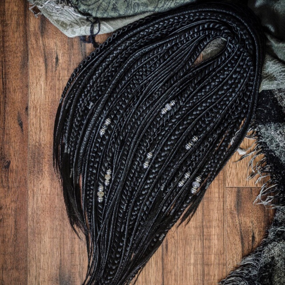Double ended dreadlock braids